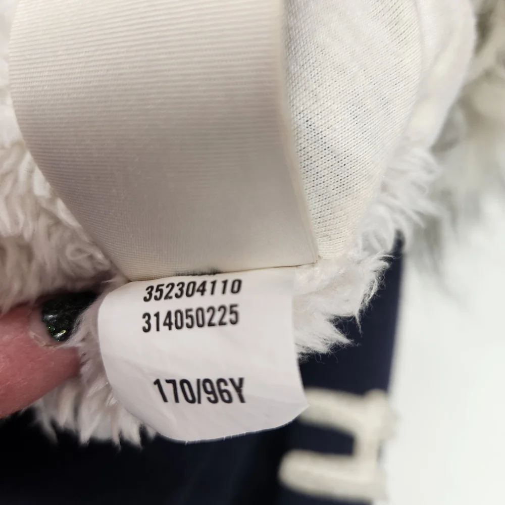 Y2K Hollister Faux Fur Hoodie Size Large - Picture 11 of 14